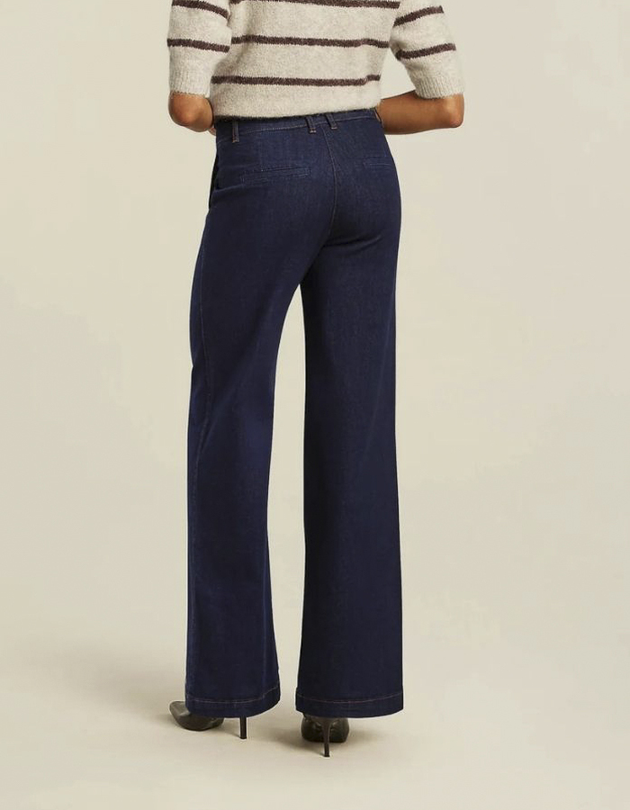 Beaumont geklede broek navy