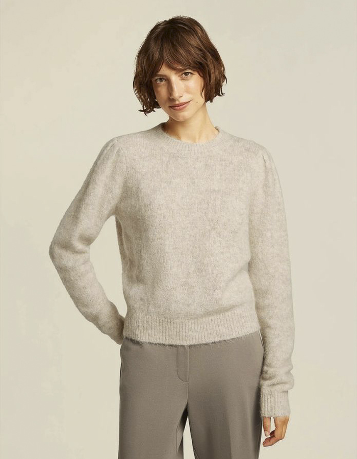 Beaumont pull beige