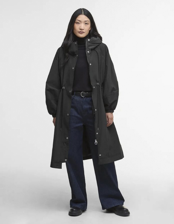 Barbour regenjassen zwart