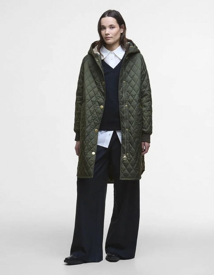 Barbour jas groen