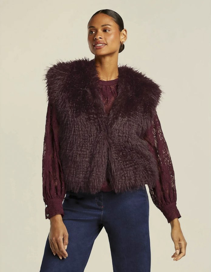Beaumont bodywarmer bordeaux