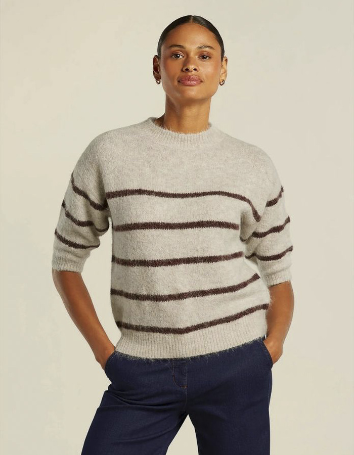 Beaumont pull beige