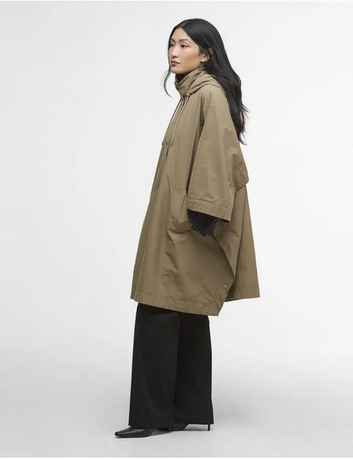 Barbour poncho bruin