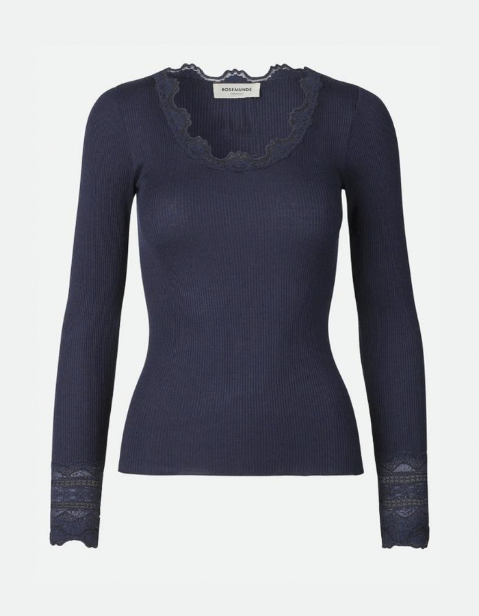 Rosemunde t-shirt blauw