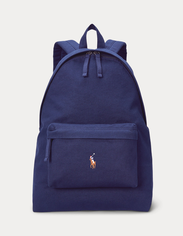 Canvas Backpack in Newport Navy