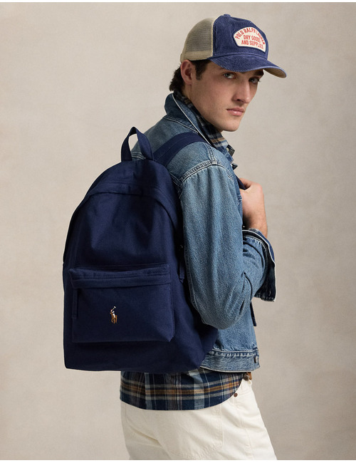 Canvas Backpack in Newport Navy