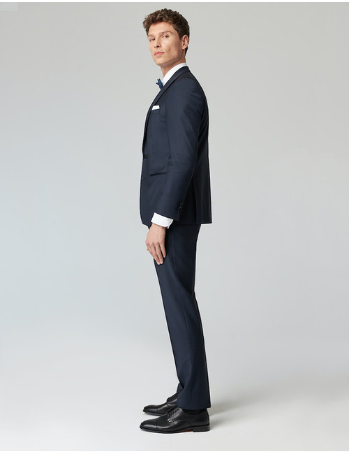 Modern Fit Smoking in Navy– Virgin Wool Mix