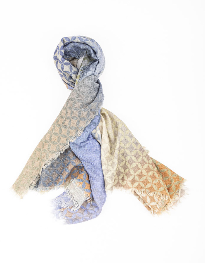 Mala Alisha sjaal blauw