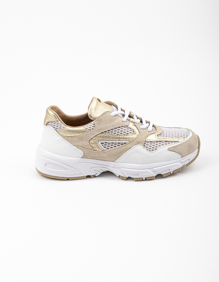 Babouche sneaker goud