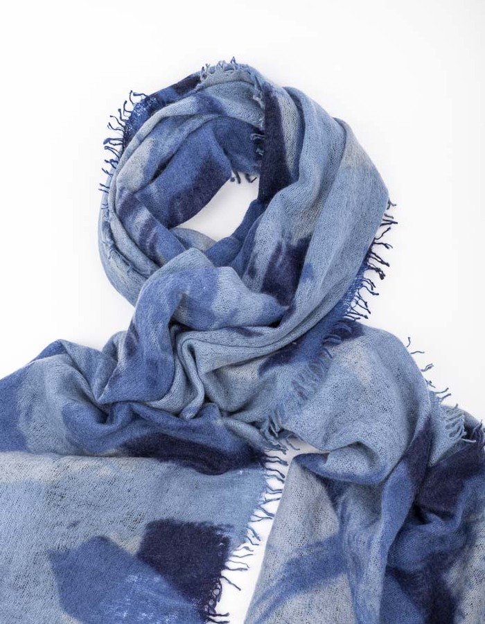 Mala Alisha sjaal blauw