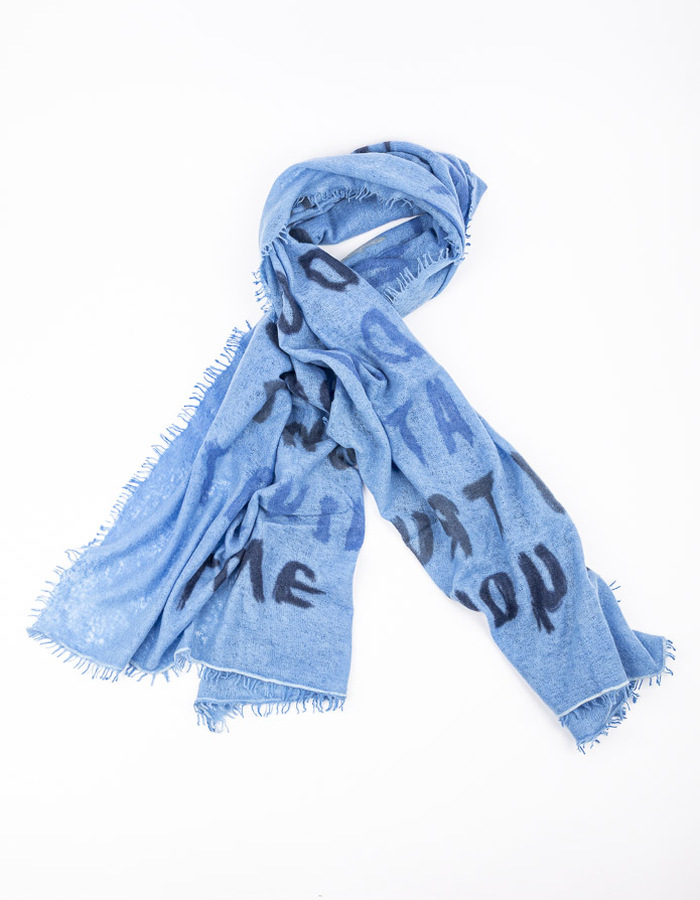 Mala Alisha sjaal blauw