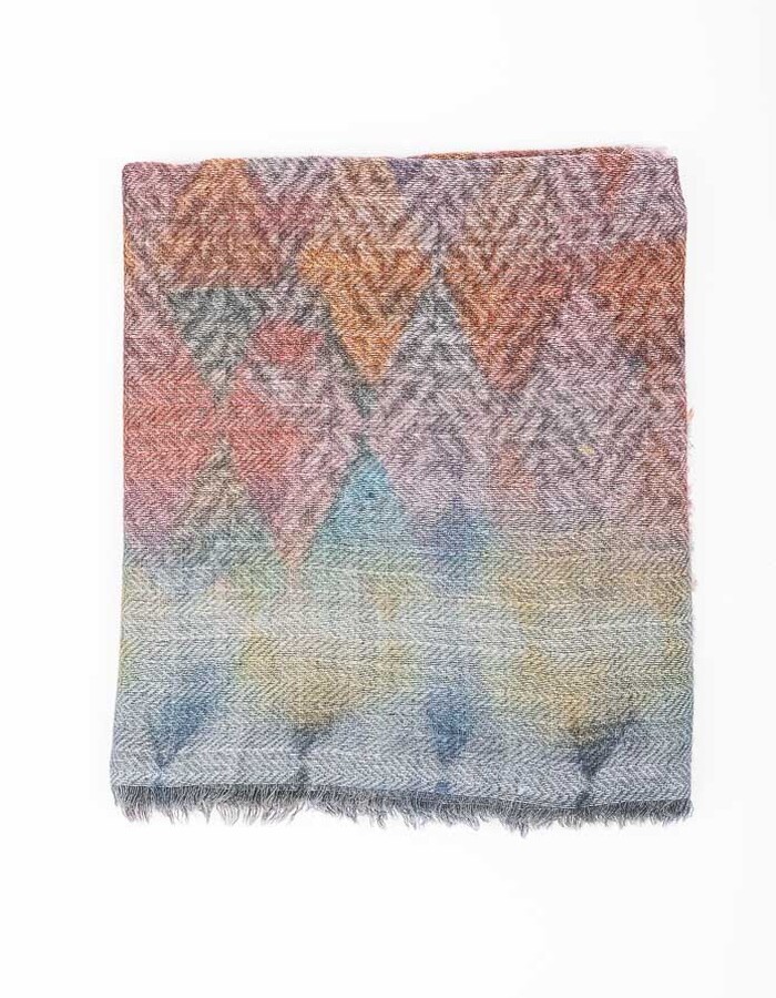 Mala Alisha sjaal blauw