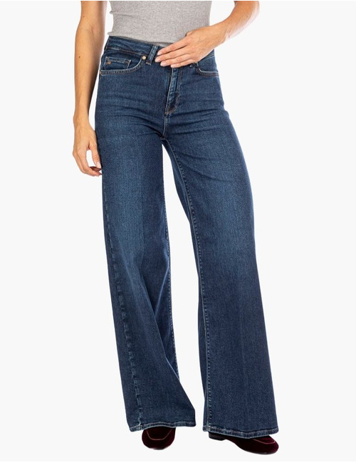Raffaello Rossi broek blauw