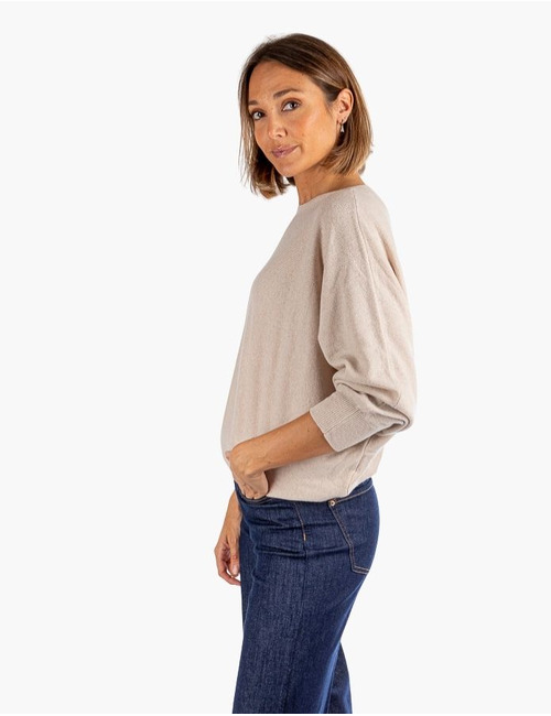 Due Amanti pull beige
