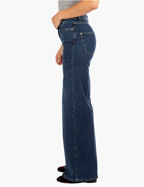 Raffaello Rossi broek blauw