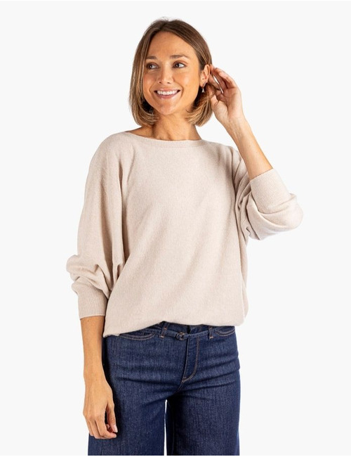 Due Amanti pull beige