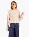 Due Amanti pull beige