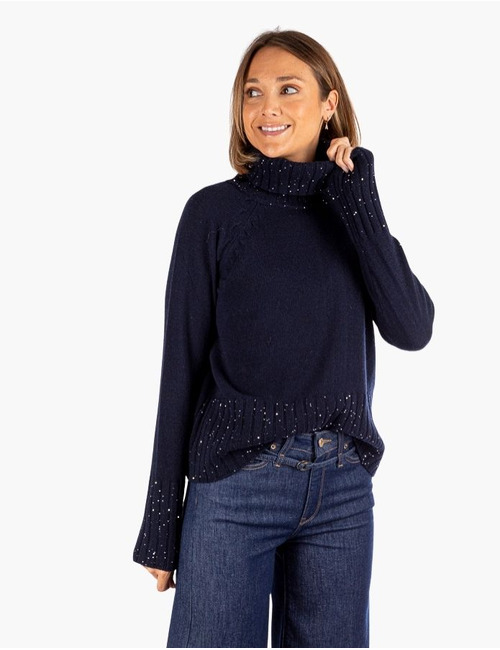 Due Amanti pull blauw