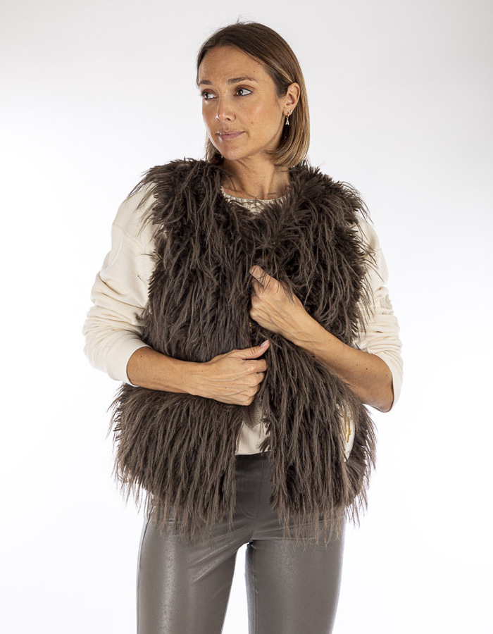 Grace bodywarmer bruin