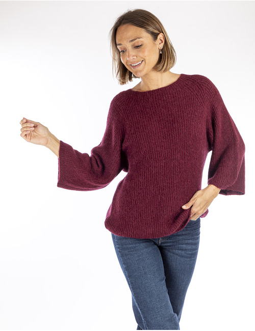 Senso pull bordeaux