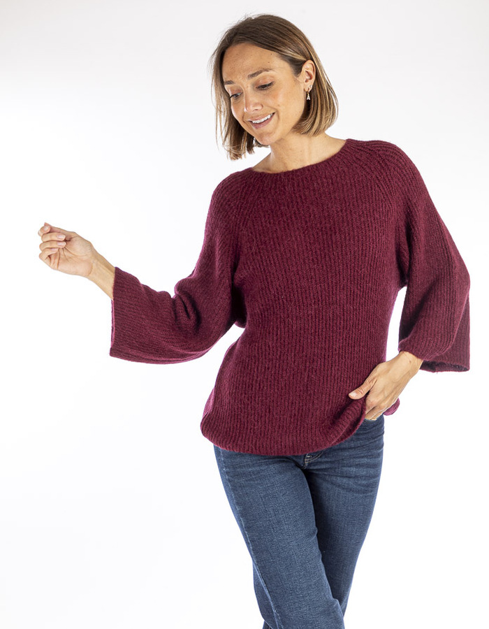 Senso pull bordeaux