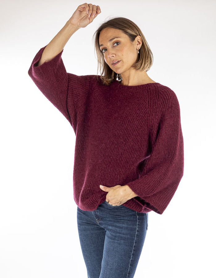 Senso pull bordeaux