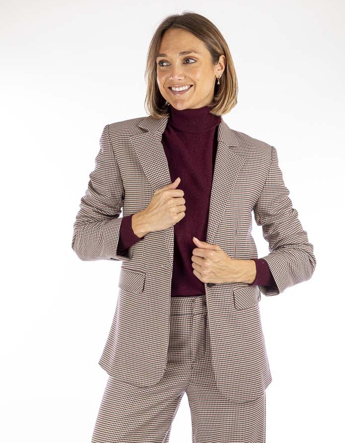 Lalotti blazer bordeaux