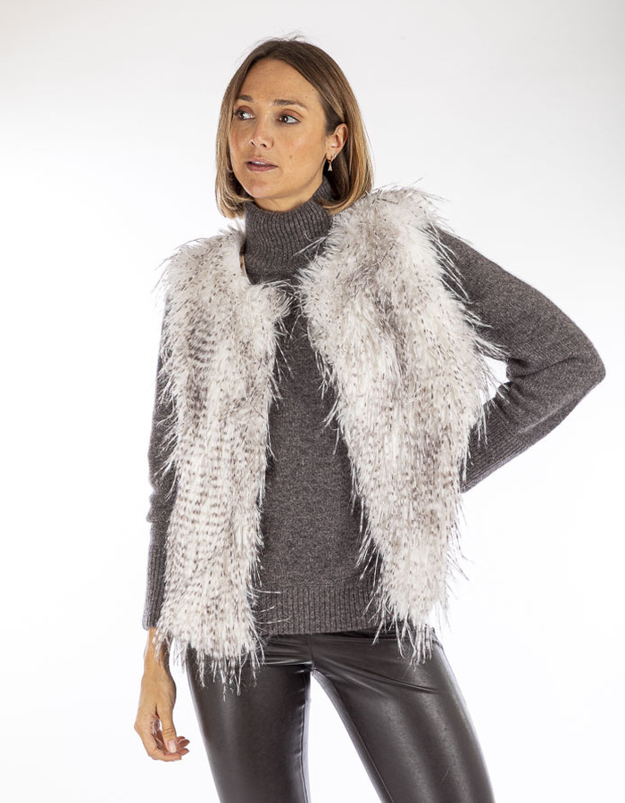 Grace bodywarmer ecru