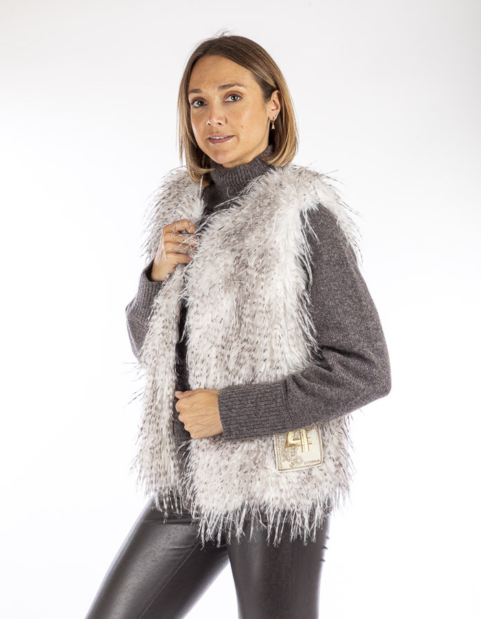 Grace bodywarmer ecru