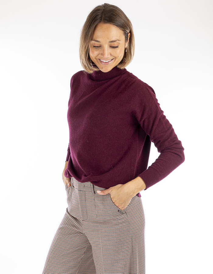 Lalotti pull bordeaux