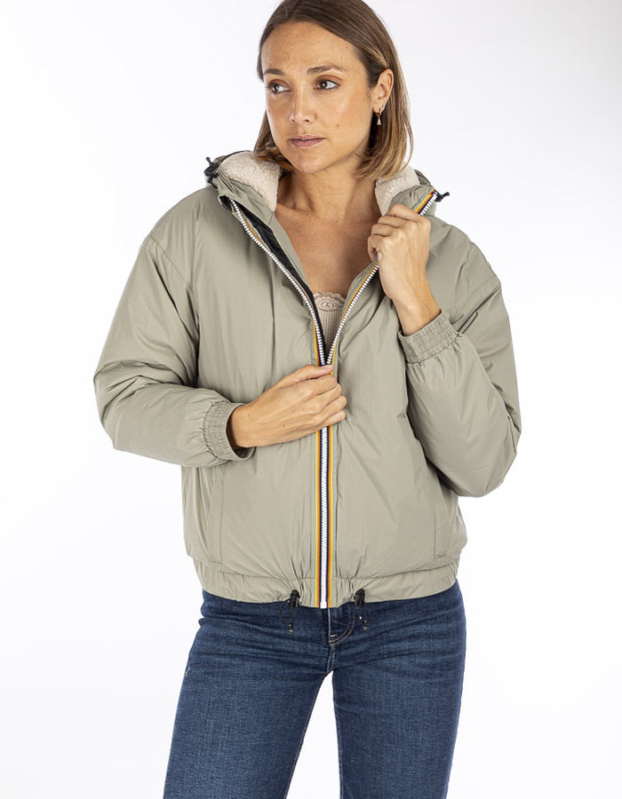 Kway jas groen