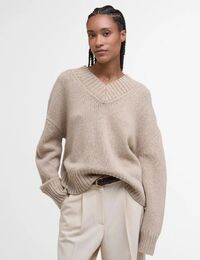 Barbour pull beige