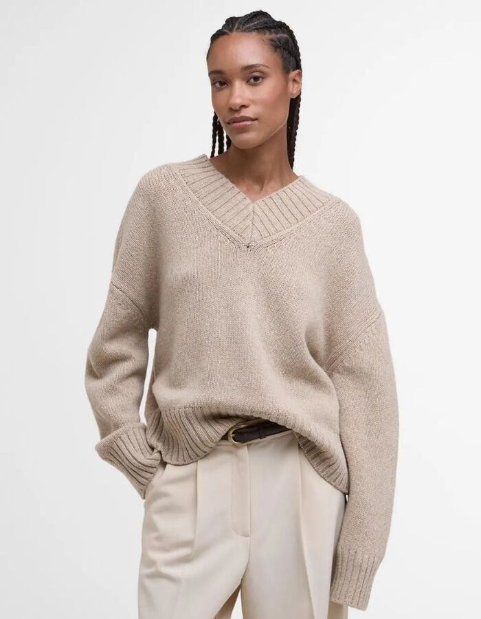 Barbour jas beige