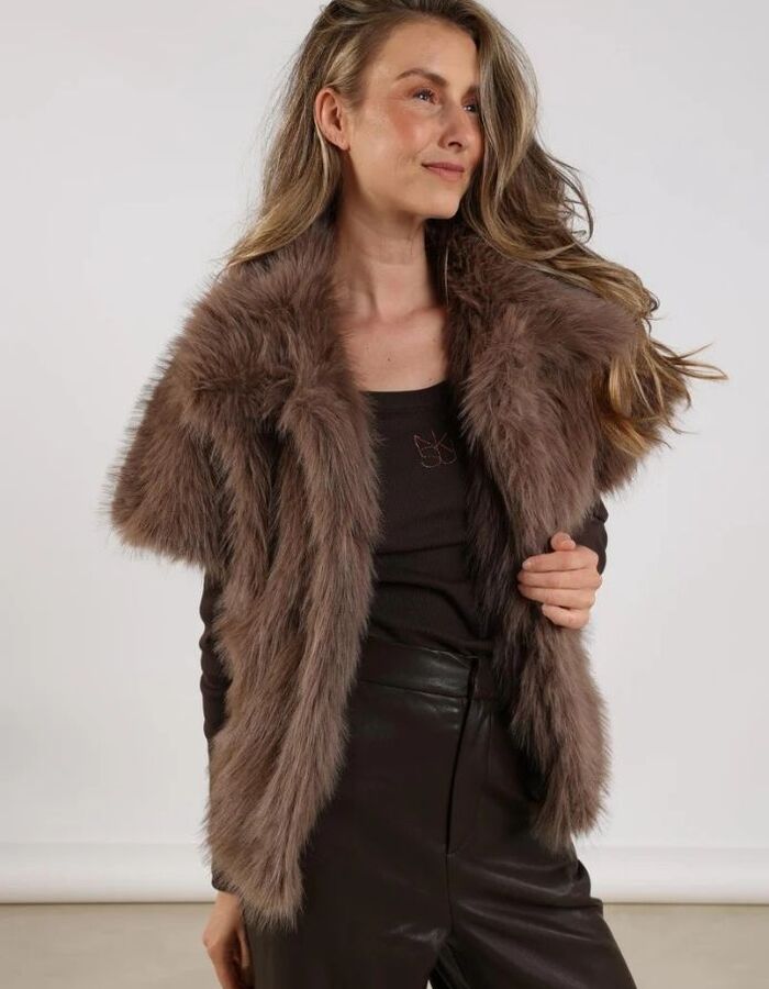 Nukus jas bruin