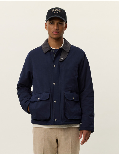 Regular Fit Montana Jacket in Navy 