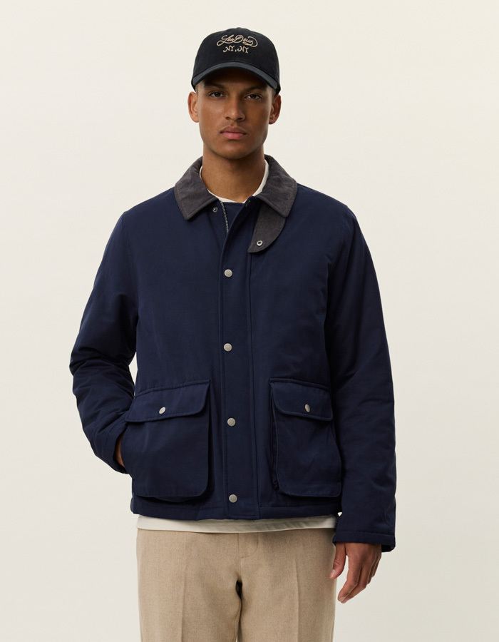 Regular Fit Montana Jacket in Navy 