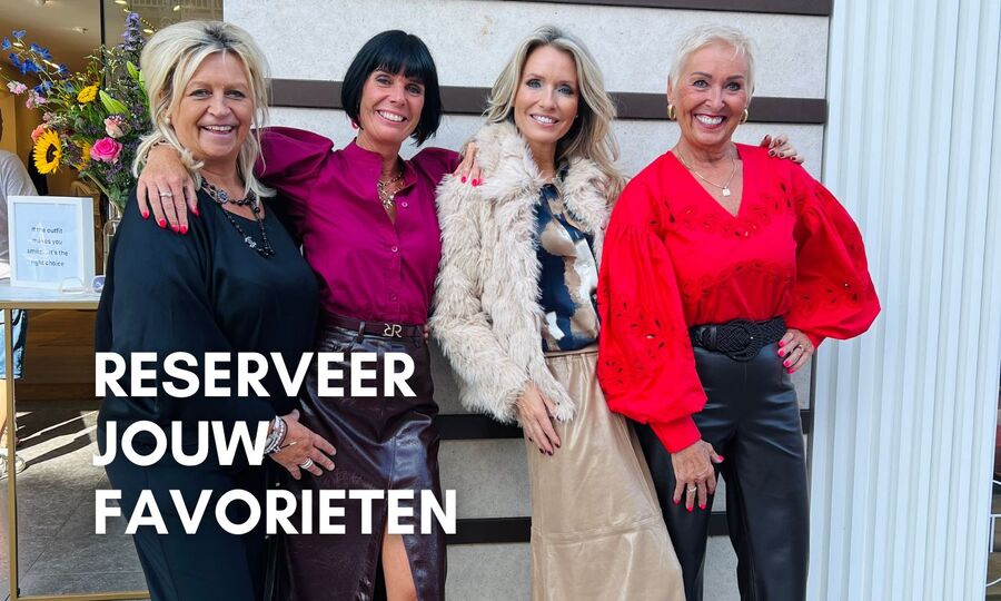Reserveer je favoriete kleding online en pas ze in de winkel