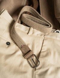 Aberdeen Suede Wool Effect Coffee Cream