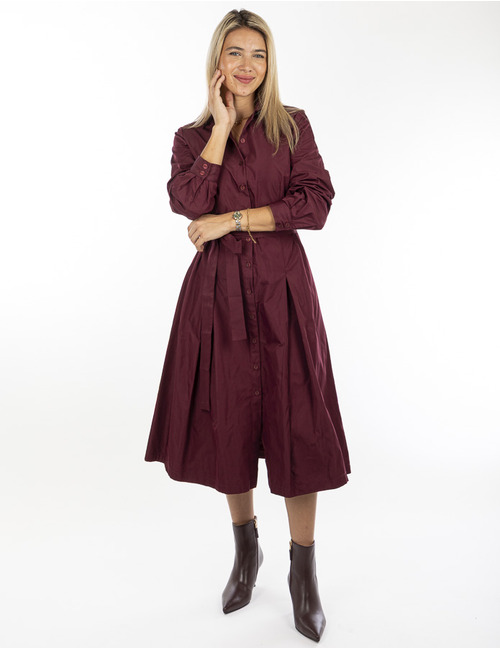Senso lang kleed bordeaux