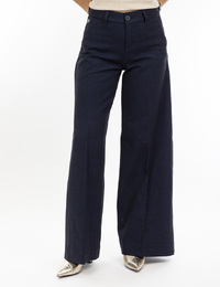 Lois Jeans geklede broek navy
