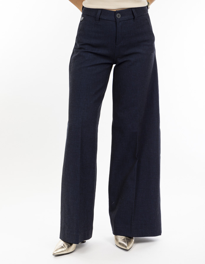 Lois Jeans geklede broek navy