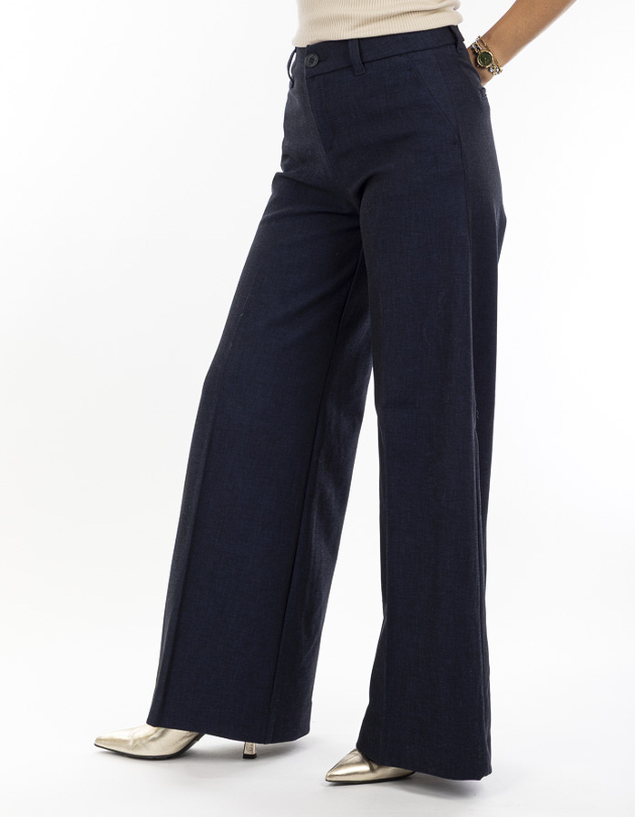 Lois Jeans geklede broek navy