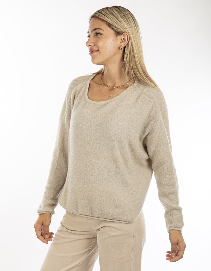 Mika Elles pull beige