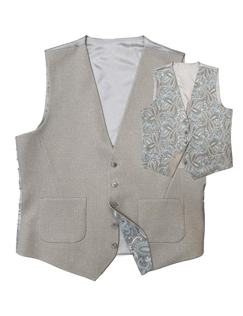 Reversible Kostuumgilet Diwesley RV in Sand 