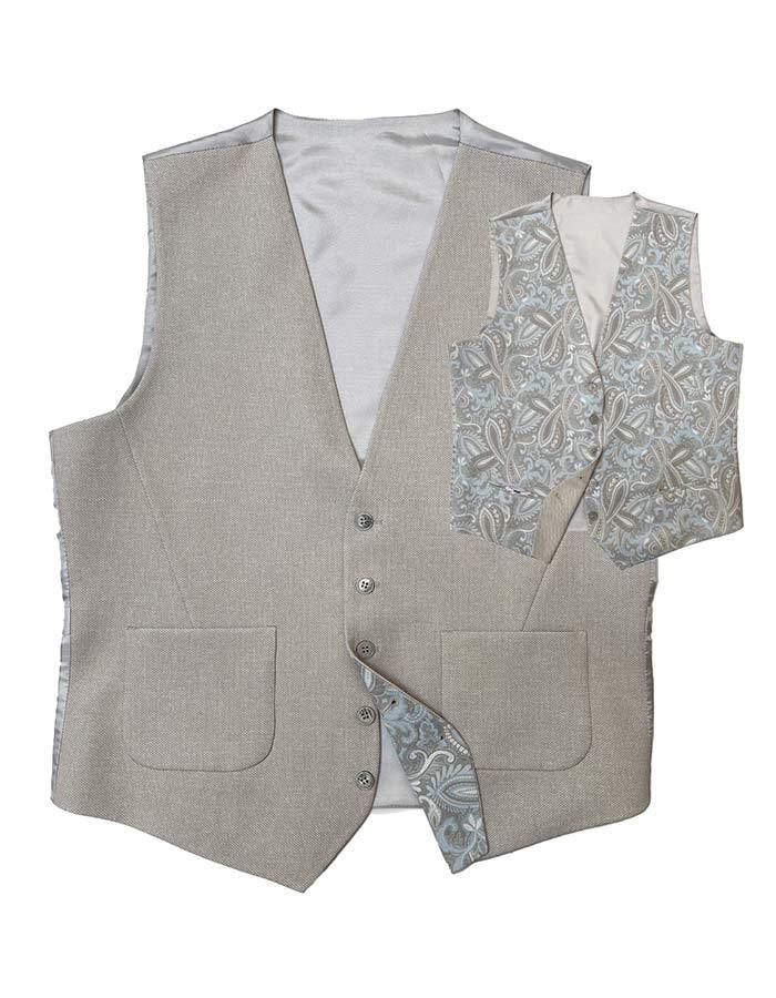 Reversible Kostuumgilet Diwesley RV in Sand 