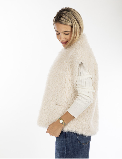 Betta Corradi bodywarmer ecru