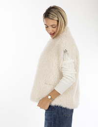 Betta Corradi bodywarmer ecru