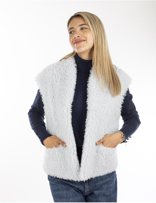Betta Corradi bodywarmer blauw