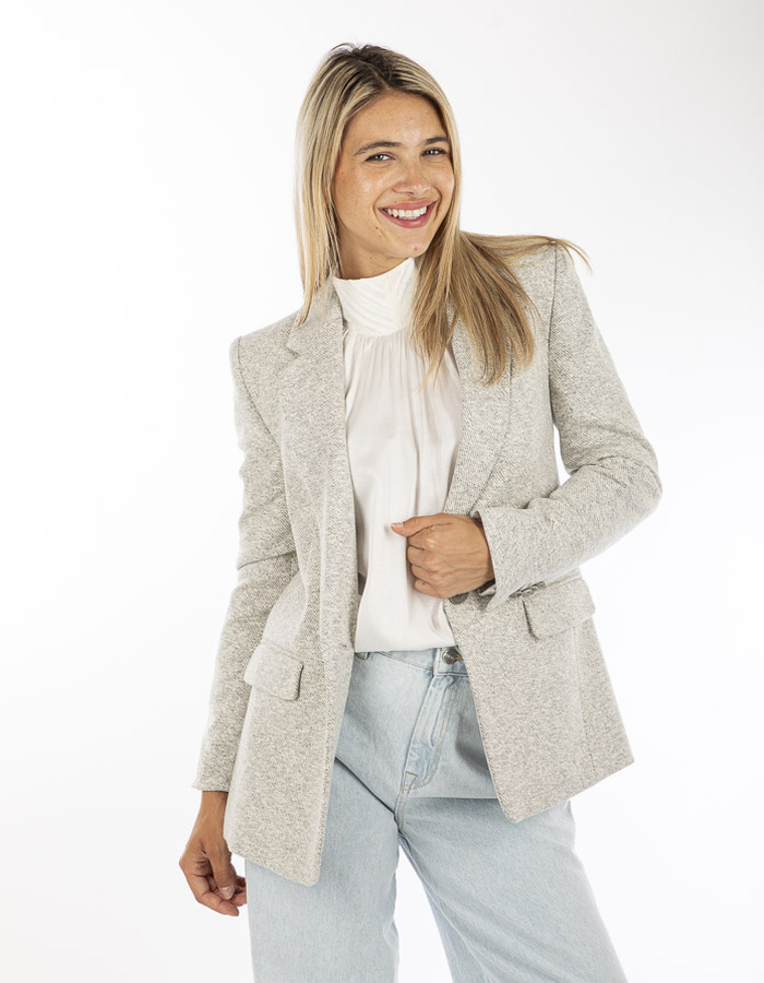 Drykorn blazer grijs