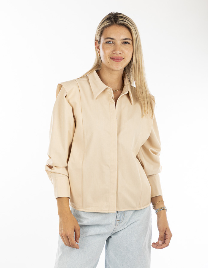 Aimee The Label bloes beige
